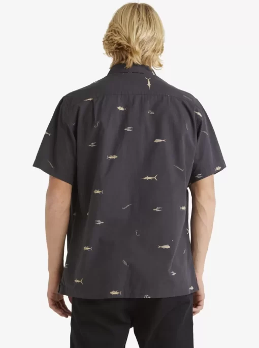 Mens Quiksilver Shirts & Polos | Waterman Big Pond Woven Shirt