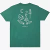 Mens Quiksilver Tees | Waterman Campgrounds Qt-Shirt