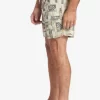 Mens Quiksilver Elastic Waist | Waterman Canoes Reef 17