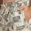 Mens Quiksilver Elastic Waist | Waterman Canoes Reef 17