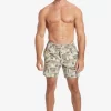 Mens Quiksilver Elastic Waist | Waterman Canoes Reef 17