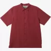 Mens Quiksilver Shirts & Polos | Waterman Centinela Premium Anti-Wrinkle Shirt