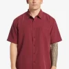 Mens Quiksilver Shirts & Polos | Waterman Centinela Premium Anti-Wrinkle Shirt