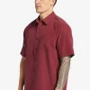 Mens Quiksilver Shirts & Polos | Waterman Centinela Premium Anti-Wrinkle Shirt