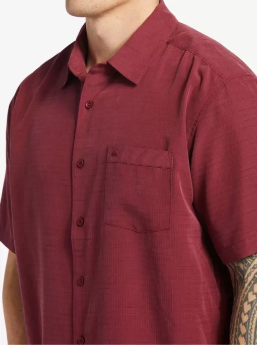 Mens Quiksilver Shirts & Polos | Waterman Centinela Premium Anti-Wrinkle Shirt