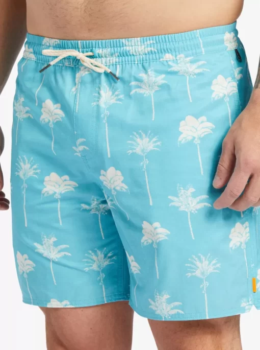 Mens Quiksilver Elastic Waist | Waterman Cliffside 17" Elastic Waist Shorts