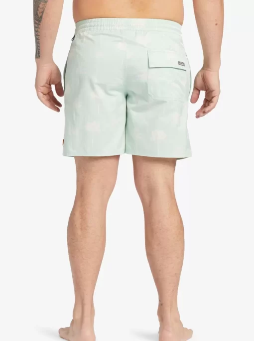 Mens Quiksilver Elastic Waist | Waterman Cliffside 17" Elastic Waist Shorts