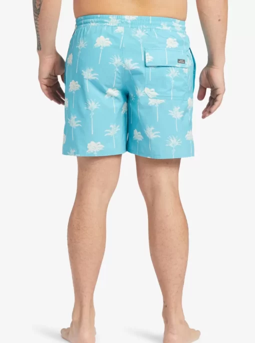 Mens Quiksilver Elastic Waist | Waterman Cliffside 17" Elastic Waist Shorts