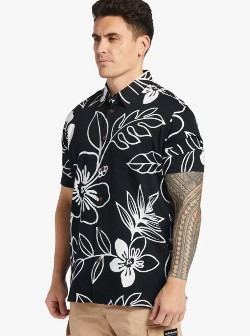 Mens Quiksilver Shirts & Polos | Waterman Cruise Town Woven Shirt