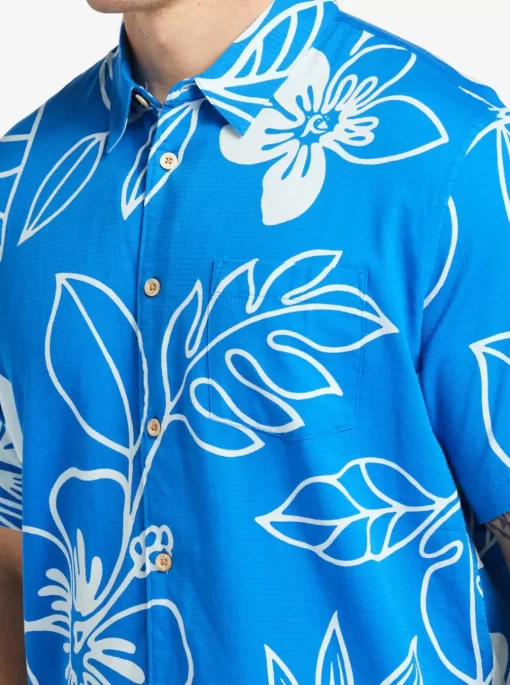 Mens Quiksilver Shirts & Polos | Waterman Cruise Town Woven Shirt