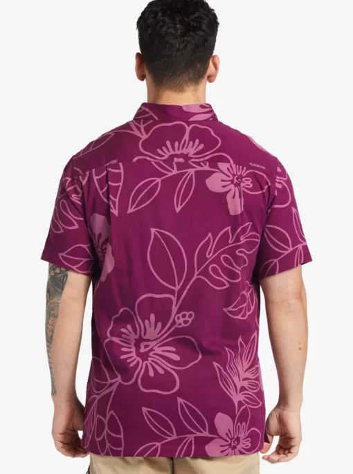 Mens Quiksilver Shirts & Polos | Waterman Cruise Town Woven Shirt