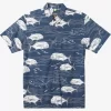Mens Quiksilver Shirts & Polos | Waterman Dive Sites Woven Shirt