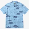 Mens Quiksilver Shirts & Polos | Waterman Dive Sites Woven Shirt