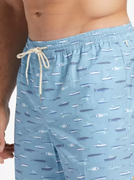 Mens Quiksilver Elastic Waist | Waterman Drag Week 17" Volleys