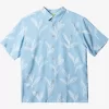 Mens Quiksilver Shirts & Polos | Waterman Ginger Stalks Short Sleeve Shirt