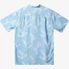 Mens Quiksilver Shirts & Polos | Waterman Ginger Stalks Short Sleeve Shirt