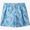 Mens Quiksilver Elastic Waist | Waterman Ginger Stalks Volleys