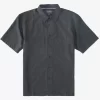 Mens Quiksilver Shirts & Polos | Waterman Kings Cliff Short Sleeve Shirt