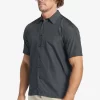 Mens Quiksilver Shirts & Polos | Waterman Kings Cliff Short Sleeve Shirt