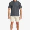 Mens Quiksilver Shirts & Polos | Waterman Kings Cliff Short Sleeve Shirt