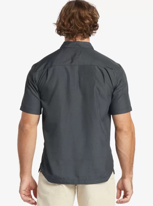 Mens Quiksilver Shirts & Polos | Waterman Kings Cliff Short Sleeve Shirt
