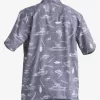 Mens Quiksilver Shirts & Polos | Waterman Line Spinner Short Sleeve Shirt
