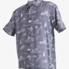 Mens Quiksilver Shirts & Polos | Waterman Line Spinner Short Sleeve Shirt