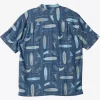 Mens Quiksilver Shirts & Polos | Waterman Long Boards Woven Shirt
