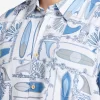 Mens Quiksilver Shirts & Polos | Waterman Long Boards Woven Shirt