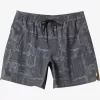 Mens Quiksilver Elastic Waist | Waterman Longboard Volley 17