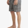Mens Quiksilver Elastic Waist | Waterman Longboard Volley 17