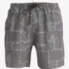 Mens Quiksilver Elastic Waist | Waterman Longboard Volley 17