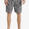Mens Quiksilver Elastic Waist | Waterman Longboard Volley 17