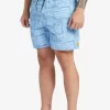 Mens Quiksilver Elastic Waist | Waterman Longboard Volley 17