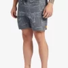 Mens Quiksilver Elastic Waist | Waterman Longboard Volley 17