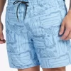 Mens Quiksilver Elastic Waist | Waterman Longboard Volley 17