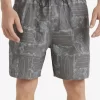 Mens Quiksilver Elastic Waist | Waterman Longboard Volley 17