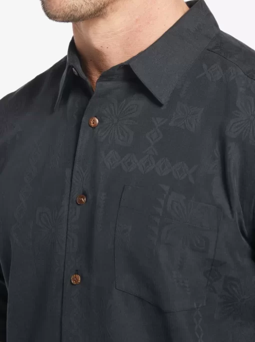 Mens Quiksilver Shirts & Polos | Waterman Manele Bay Short Sleeve Shirt