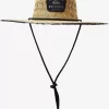 Mens Quiksilver Hats | Waterman Outsider Straw Lifeguard Hat