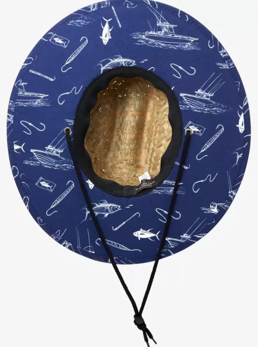 Mens Quiksilver Hats | Waterman Outsider Straw Lifeguard Hat
