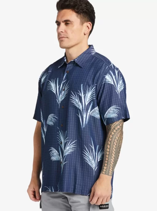Mens Quiksilver Shirts & Polos | Waterman Skipped Out Woven Shirt