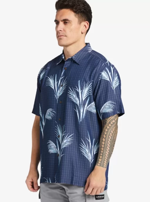 Mens Quiksilver Shirts & Polos | Waterman Skipped Out Woven Shirt