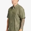 Mens Quiksilver Shirts & Polos | Waterman Skipped Out Woven Shirt