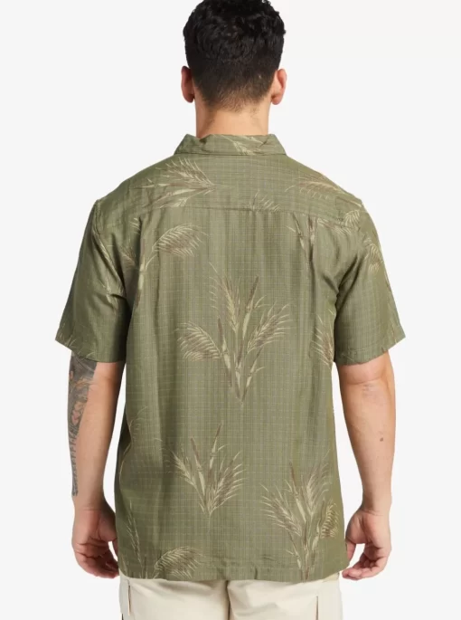 Mens Quiksilver Shirts & Polos | Waterman Skipped Out Woven Shirt