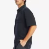 Mens Quiksilver Shirts & Polos | Waterman Tahiti Palms Premium Anti-Wrinkle Shirt