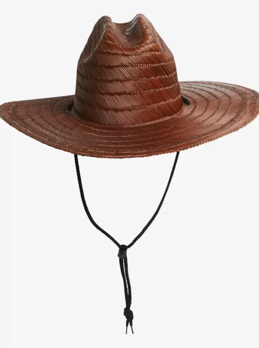 Mens Quiksilver Hats | Waterman The Tier Straw Lifeguard Hat