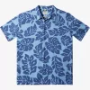 Mens Quiksilver Shirts & Polos | Waterman Waterfall Rain Short Sleeve Shirt