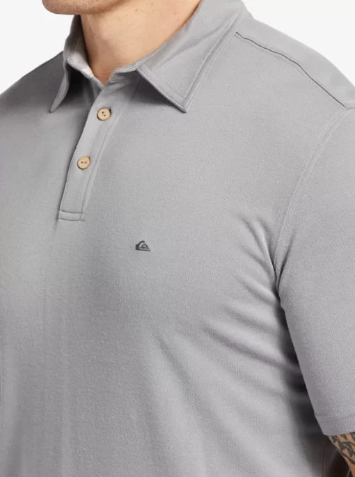 Mens Quiksilver Shirts & Polos | Waterman Waterpolo Short Sleeve Polo Shirt