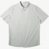 Mens Quiksilver Shirts & Polos | Winfall Short Sleeve Shirt