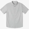 Mens Quiksilver Shirts & Polos | Winfall Short Sleeve Shirt